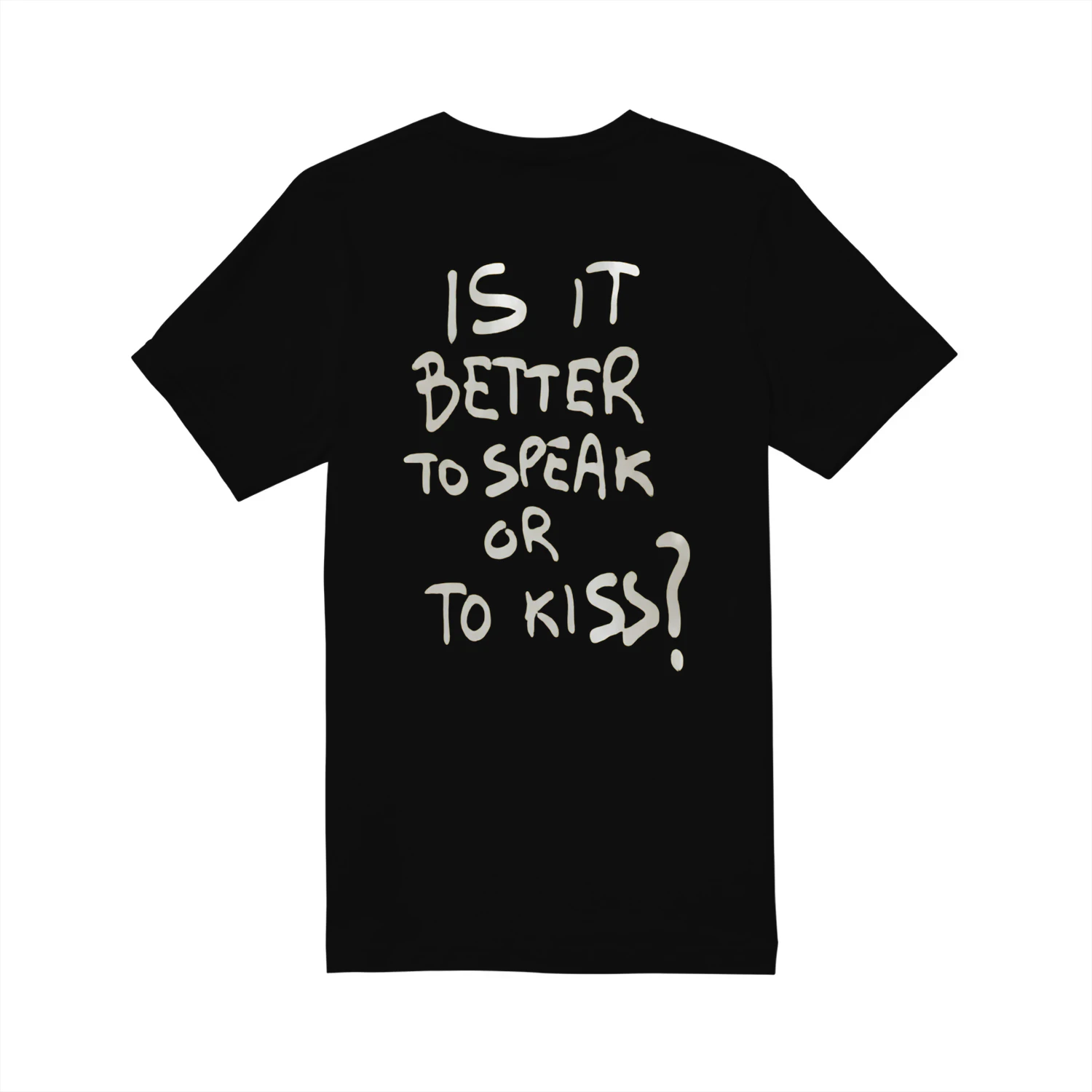 IS IT BETTER TO SPEAK OR KISS?
