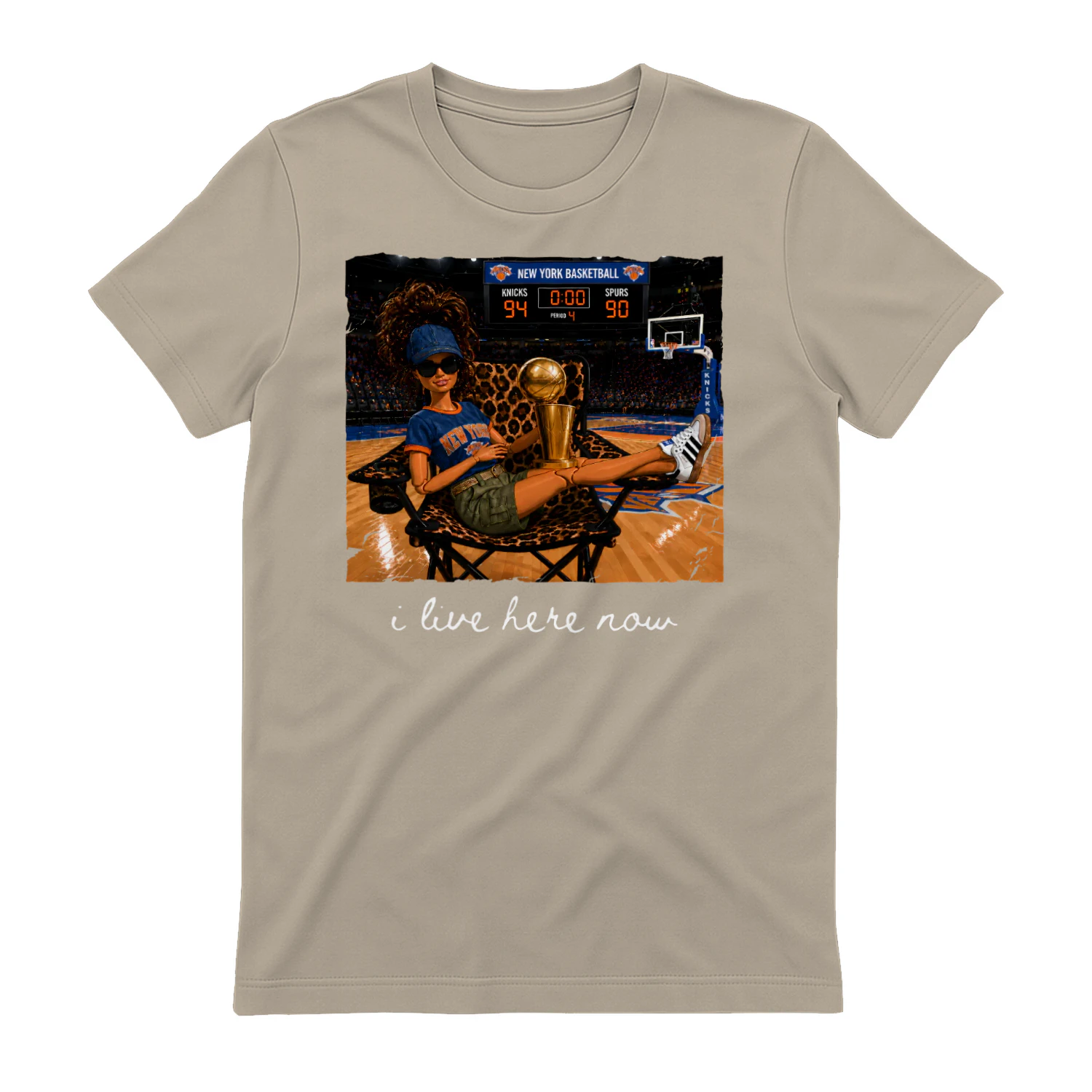 Funny Sarcastic Barbie New York Knicks Champions T-shirt