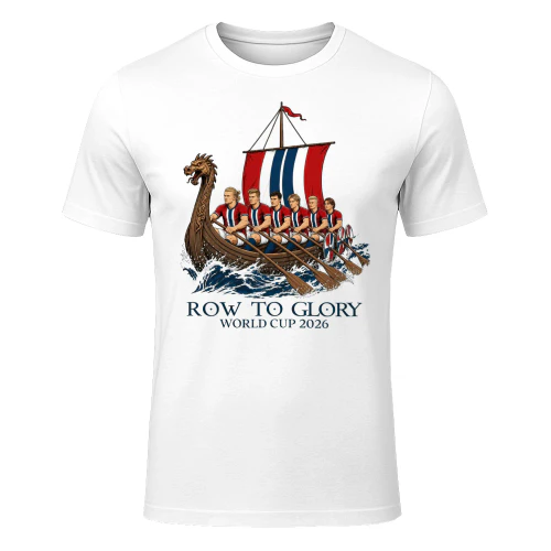 Row To Glory Viking Soccer Norway World Cup 2026 TShirt