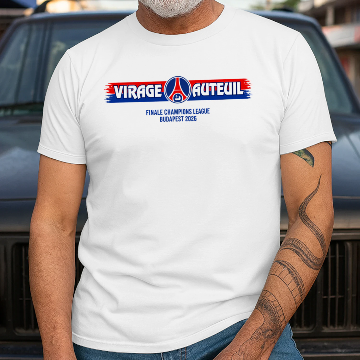 PSG UCL Champions 2025 European Champions Graphic T-Shirt