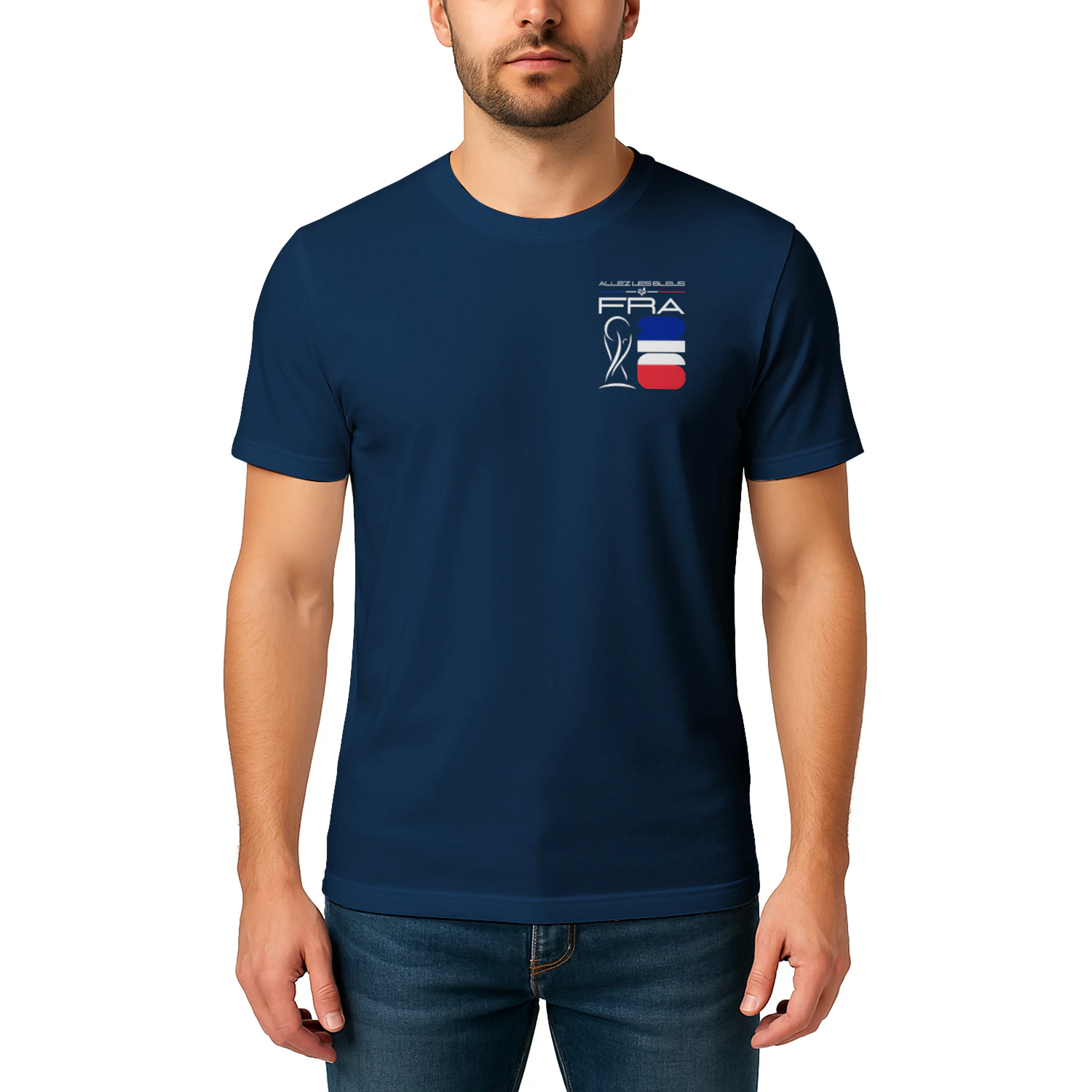 France World Cup 2026 Fan Gift 2 Sided  | Printed on Front/Back |