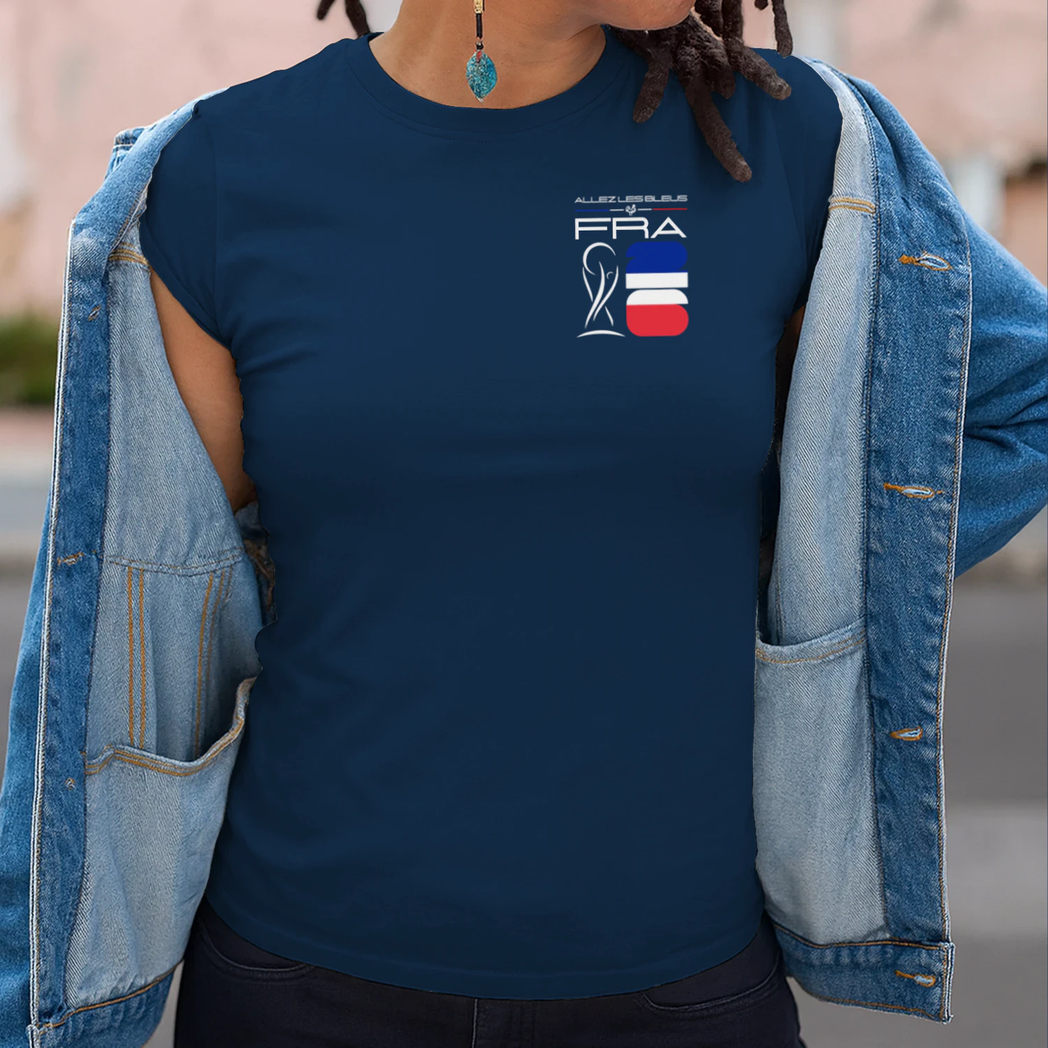 France World Cup 2026 Fan Gift 2 Sided  | Printed on Front/Back |