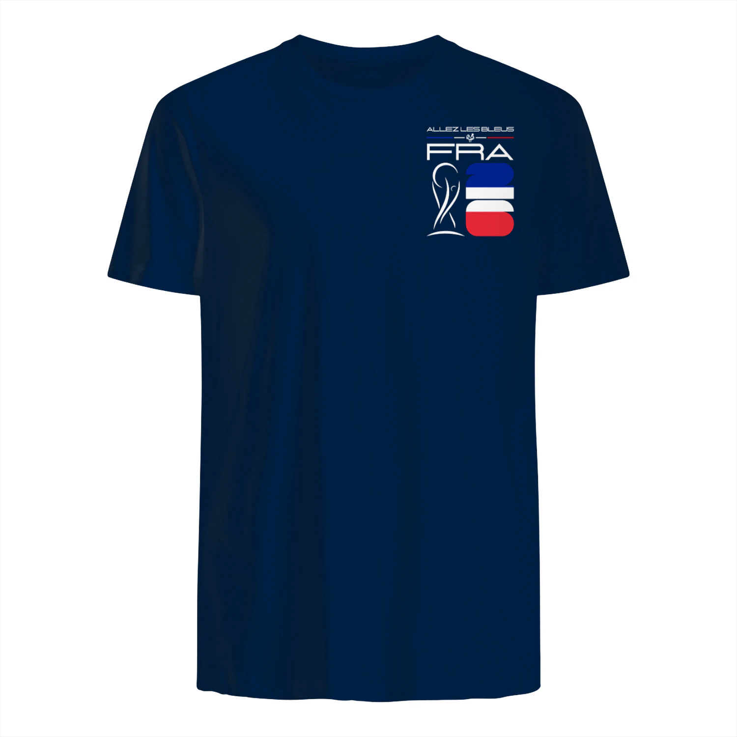 France World Cup 2026 Fan Gift 2 Sided  | Printed on Front/Back |