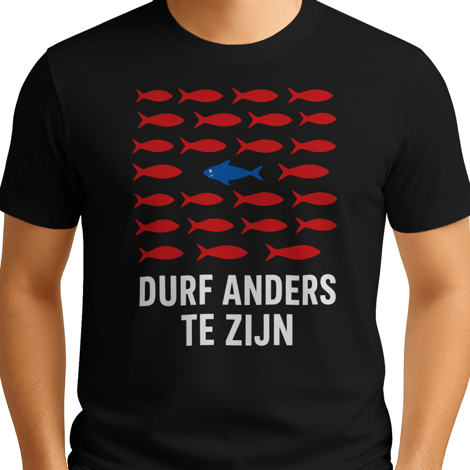 T-shirt DURF ANDRES TE ZIJN