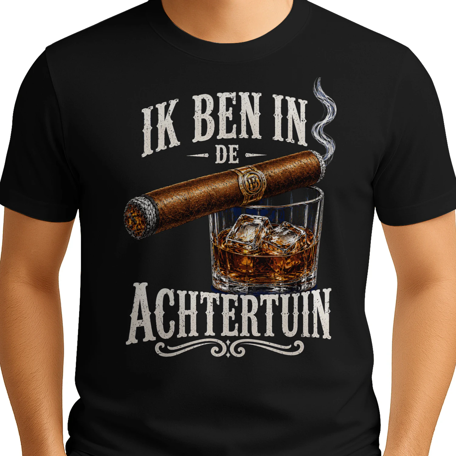 T-shirt Koning van de Achtertuin