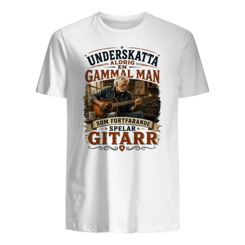 Underskatta aldrig en gammal man som fortfarande spelar gitarr