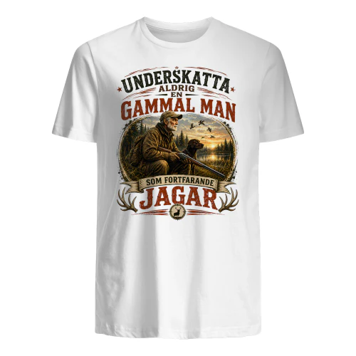 Underskatta aldrig en gammal man som fortfarande jagar