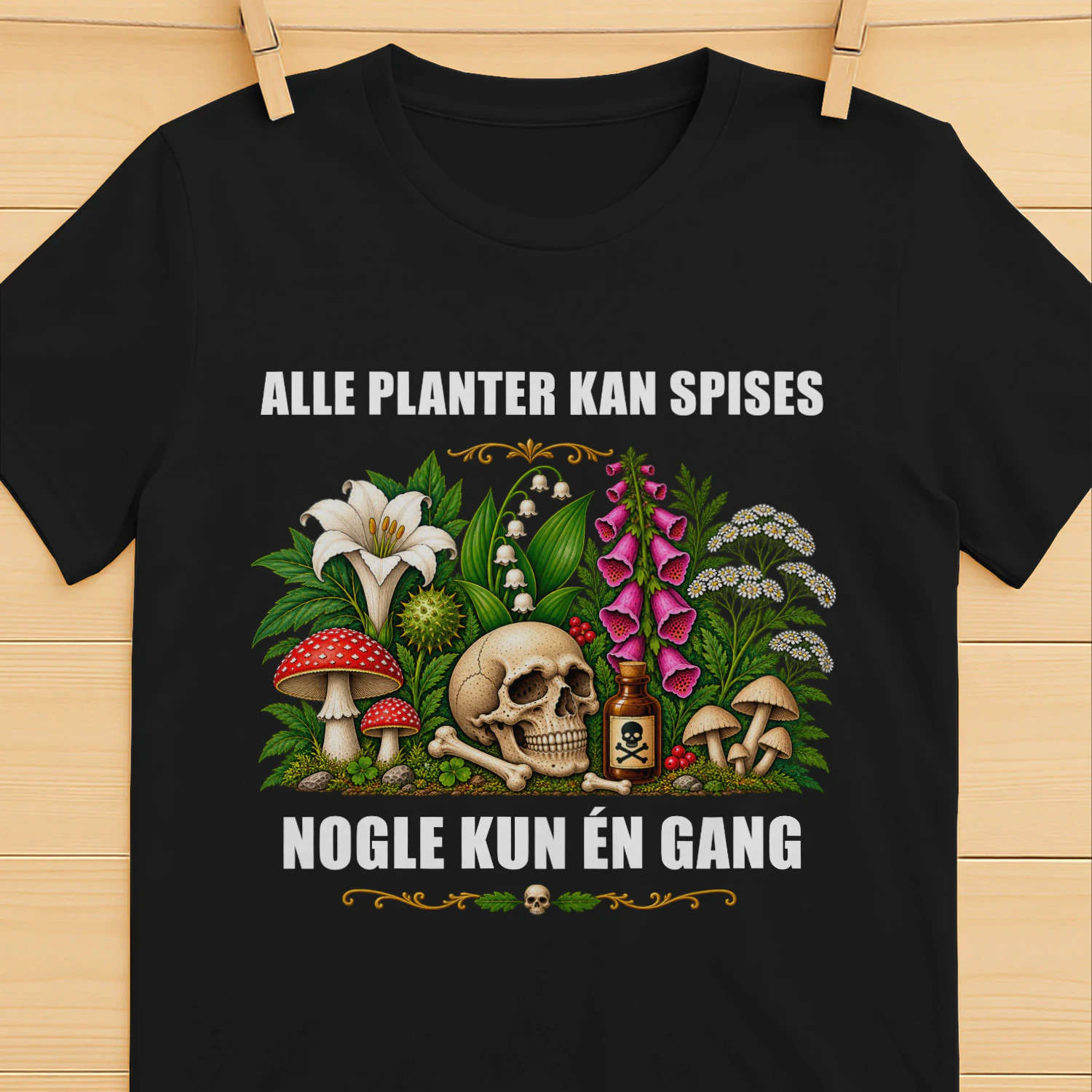 Alle planter kan spises nogle kun én gang