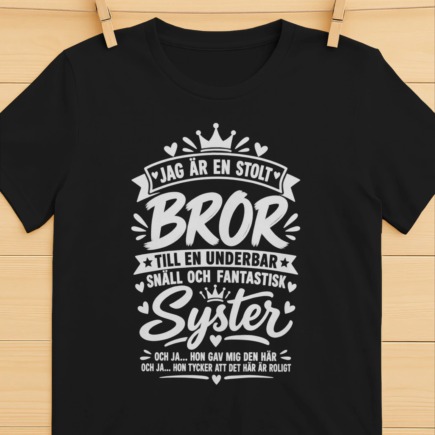 Jag är en stolt bror till en underbar snäll och fantastisk syster