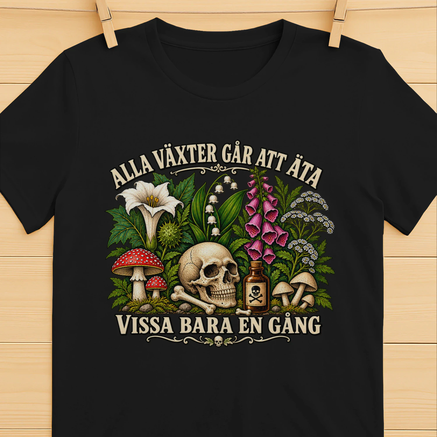 Alla växter går att äta vissa bara en gång
