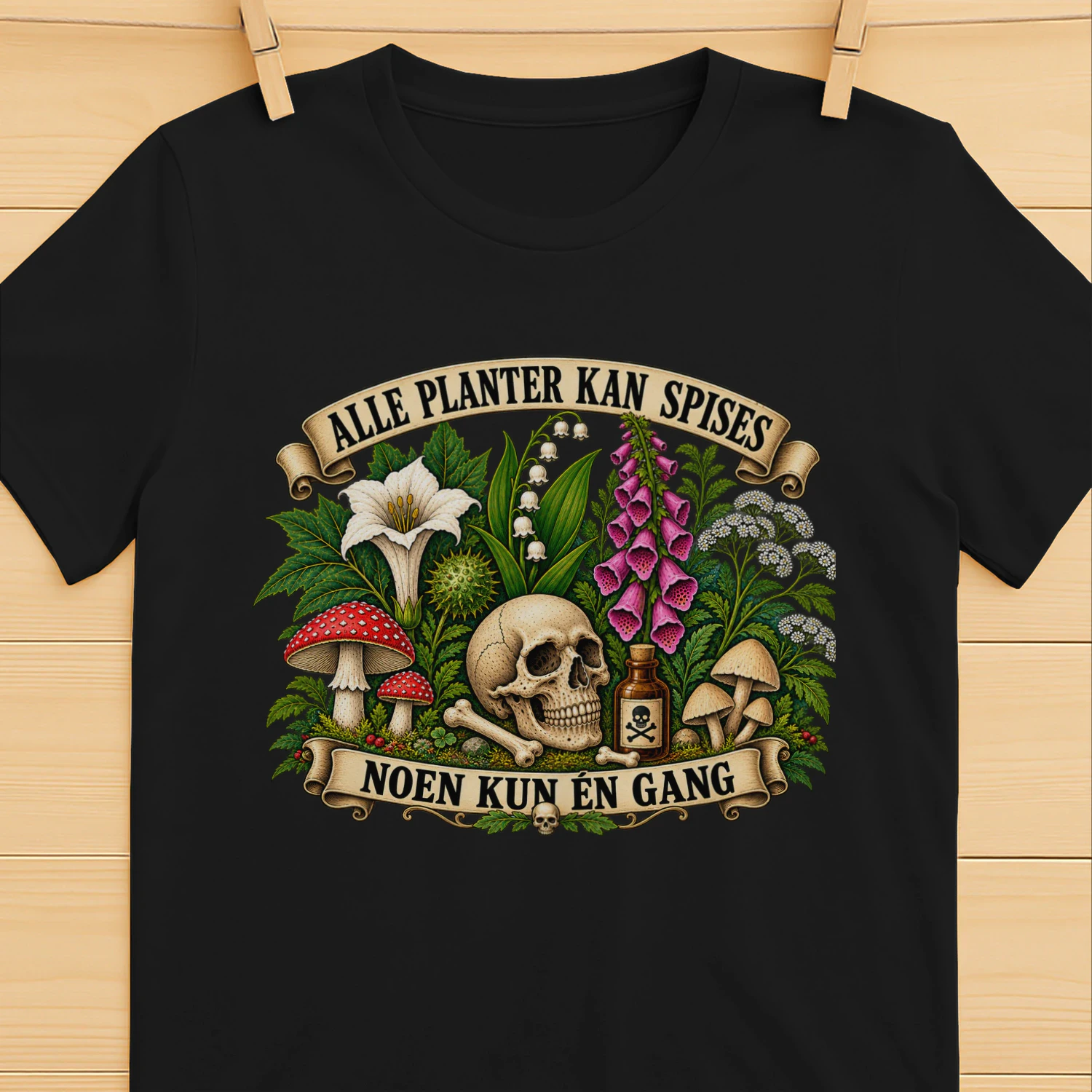 Alle planter kan spises noen kun én gang
