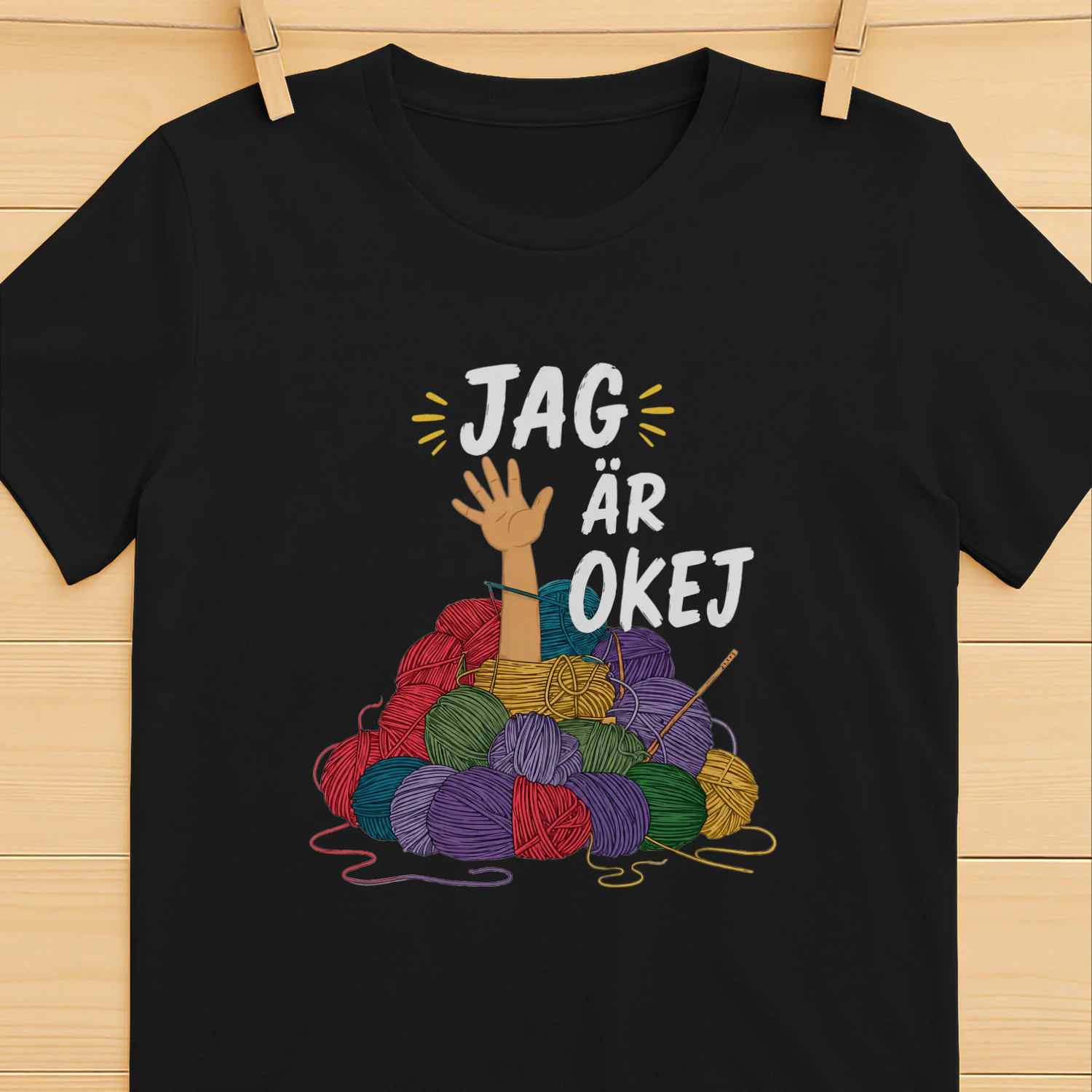 Jag är okej - stickning
