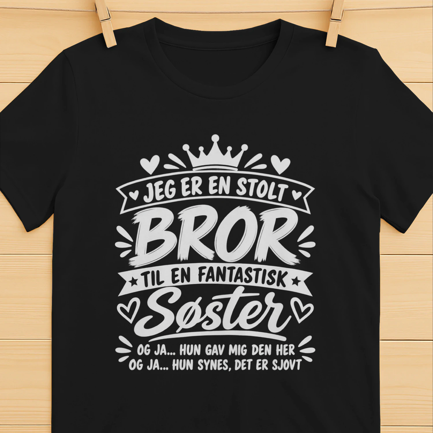 Jeg er en stolt bror til en fantastisk søster