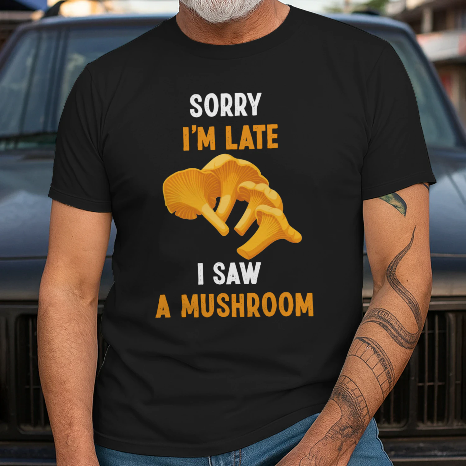 Sorry i'm late i saw a mushroom