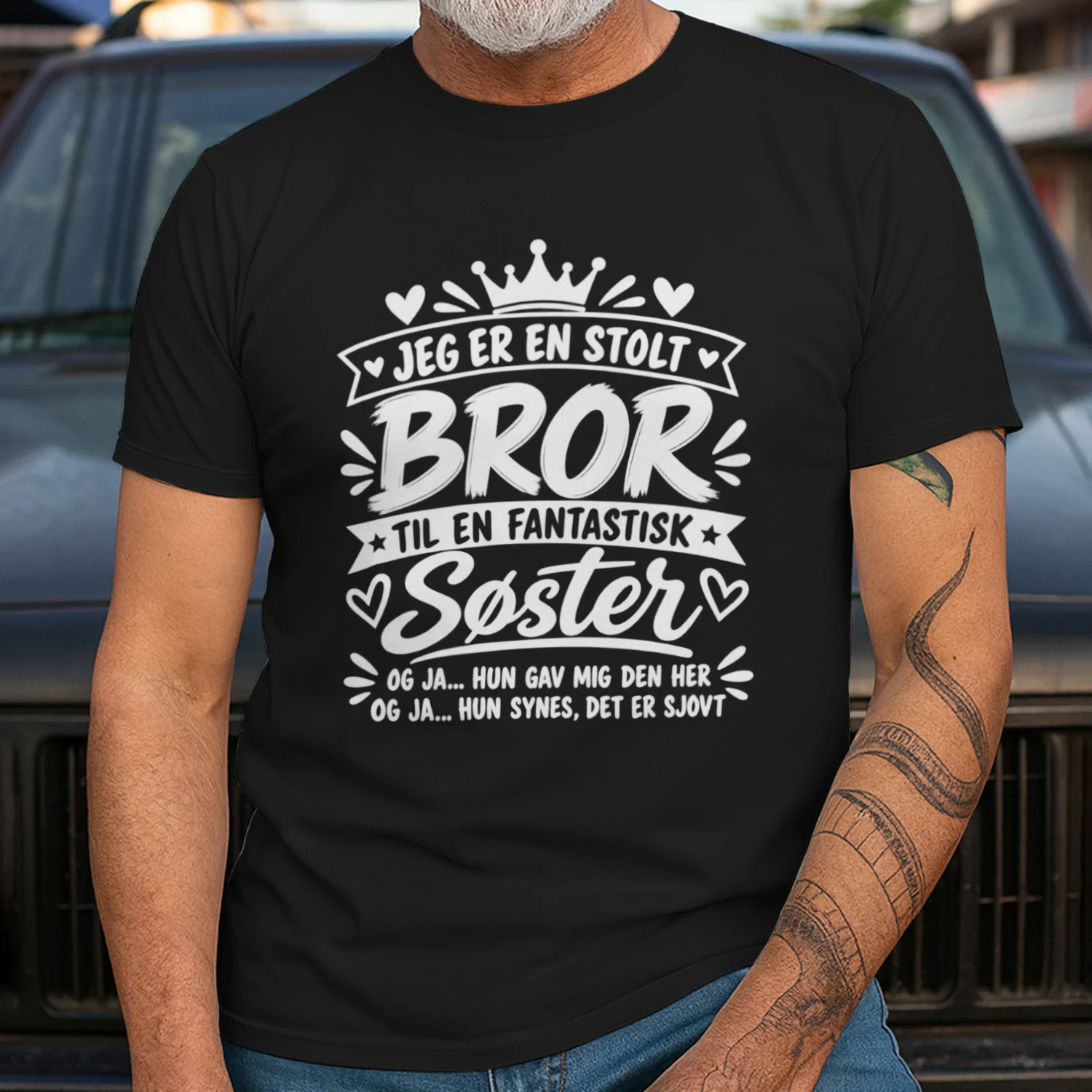 Jeg er en stolt bror til en fantastisk søster