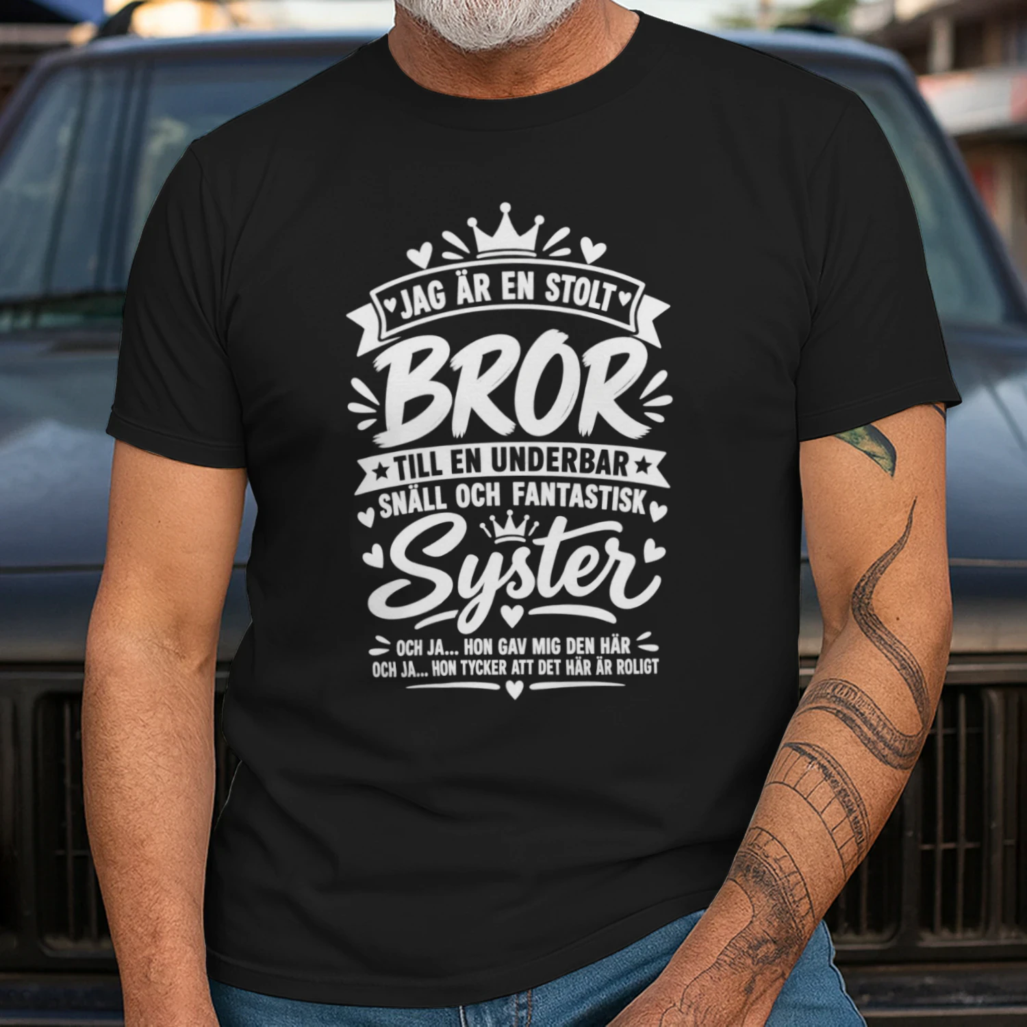 Jag är en stolt bror till en underbar snäll och fantastisk syster