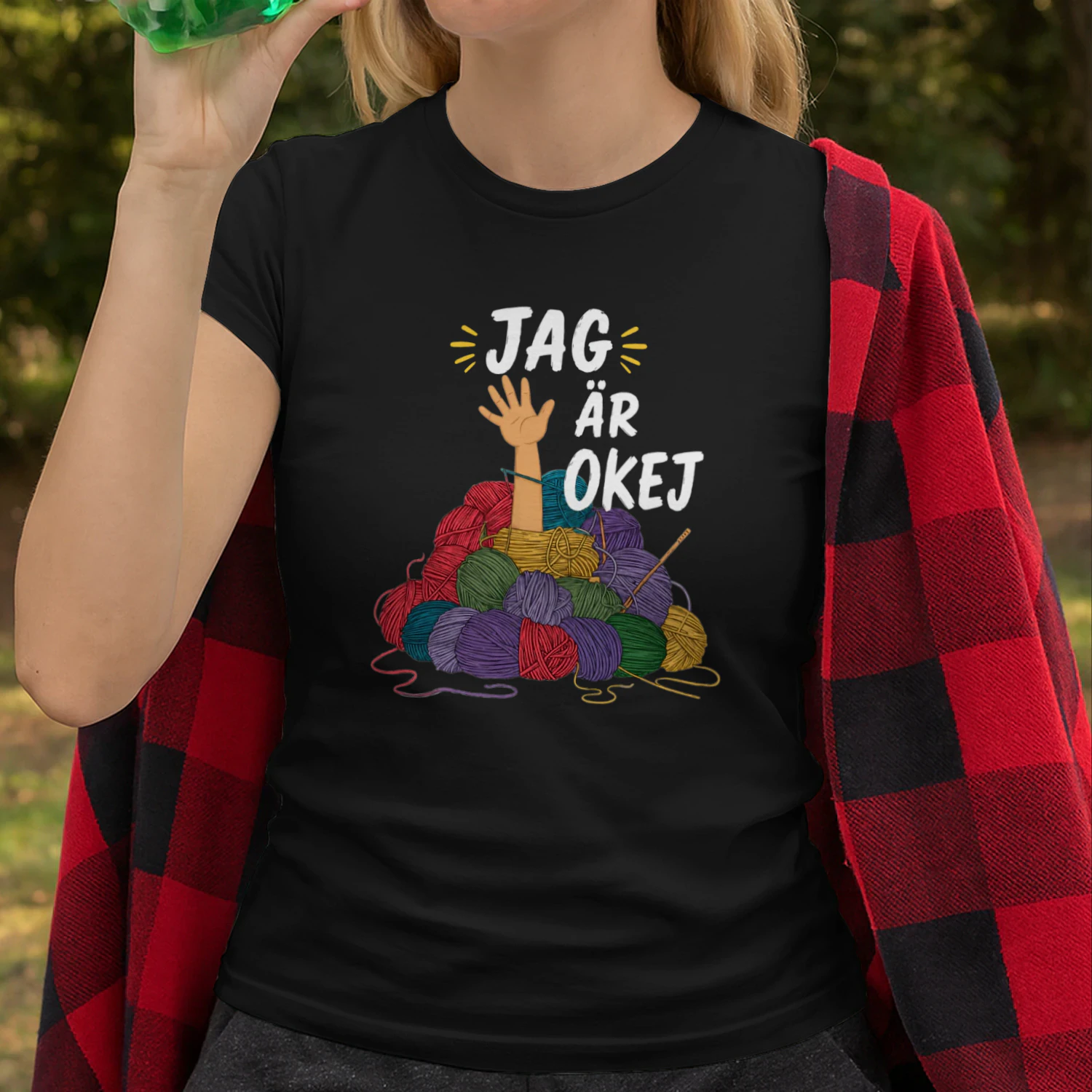 Jag är okej - stickning