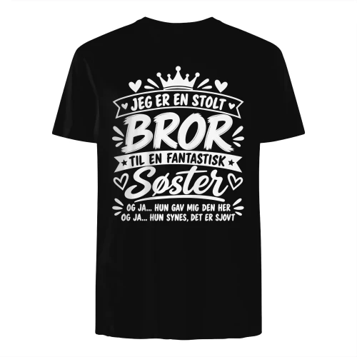Jeg er en stolt bror til en fantastisk søster