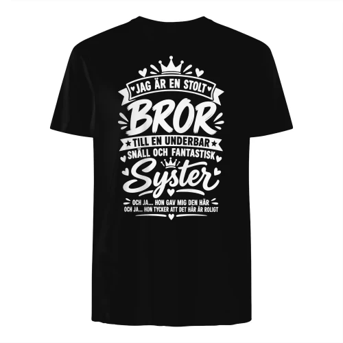 Jag är en stolt bror till en underbar snäll och fantastisk syster