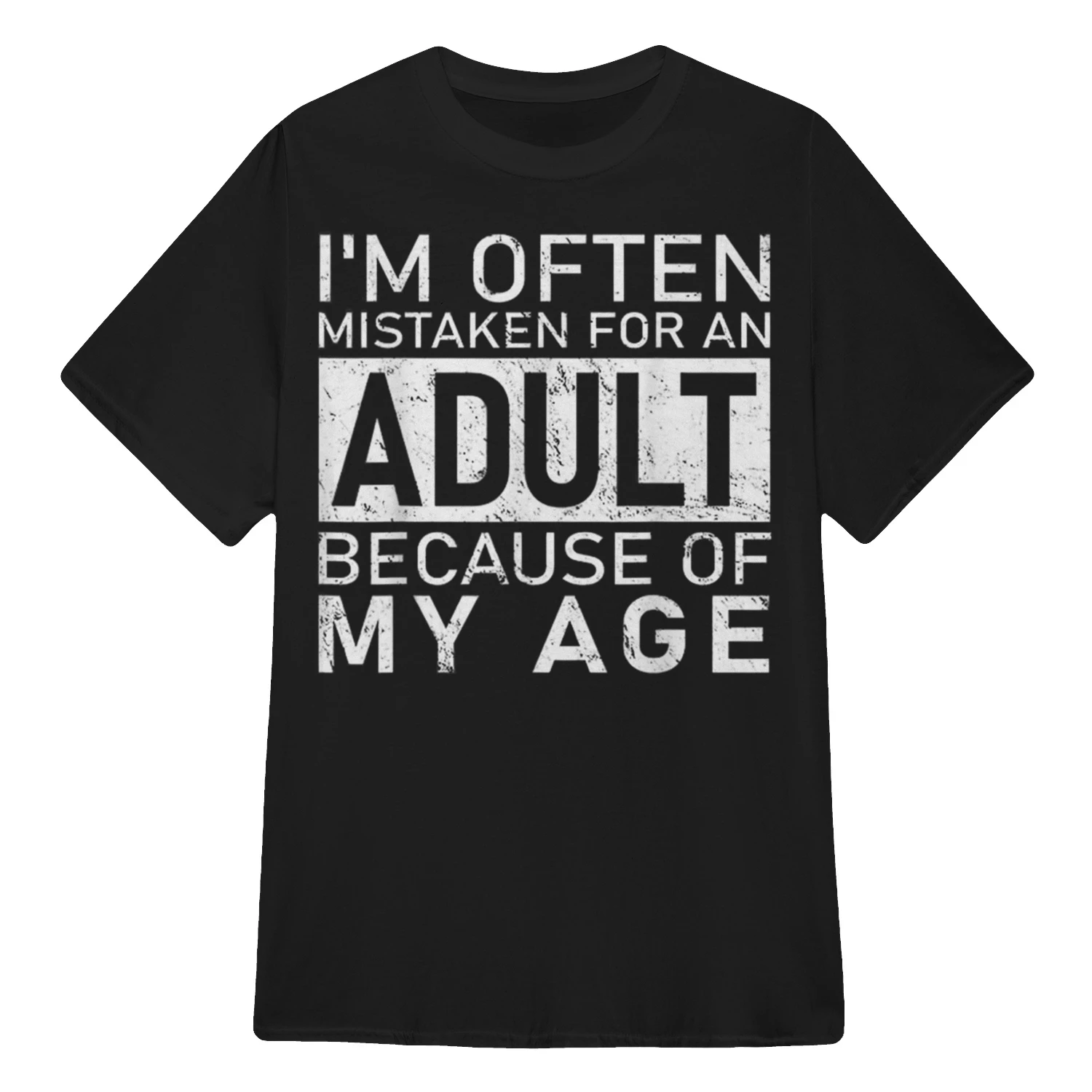 i'm often mistaken for an adult because of my age
