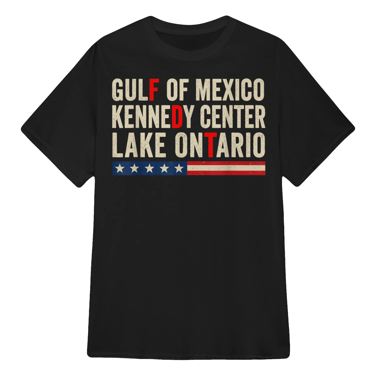 Gulf of Mexico Kennedy Center Lake Ontario T-Shirt