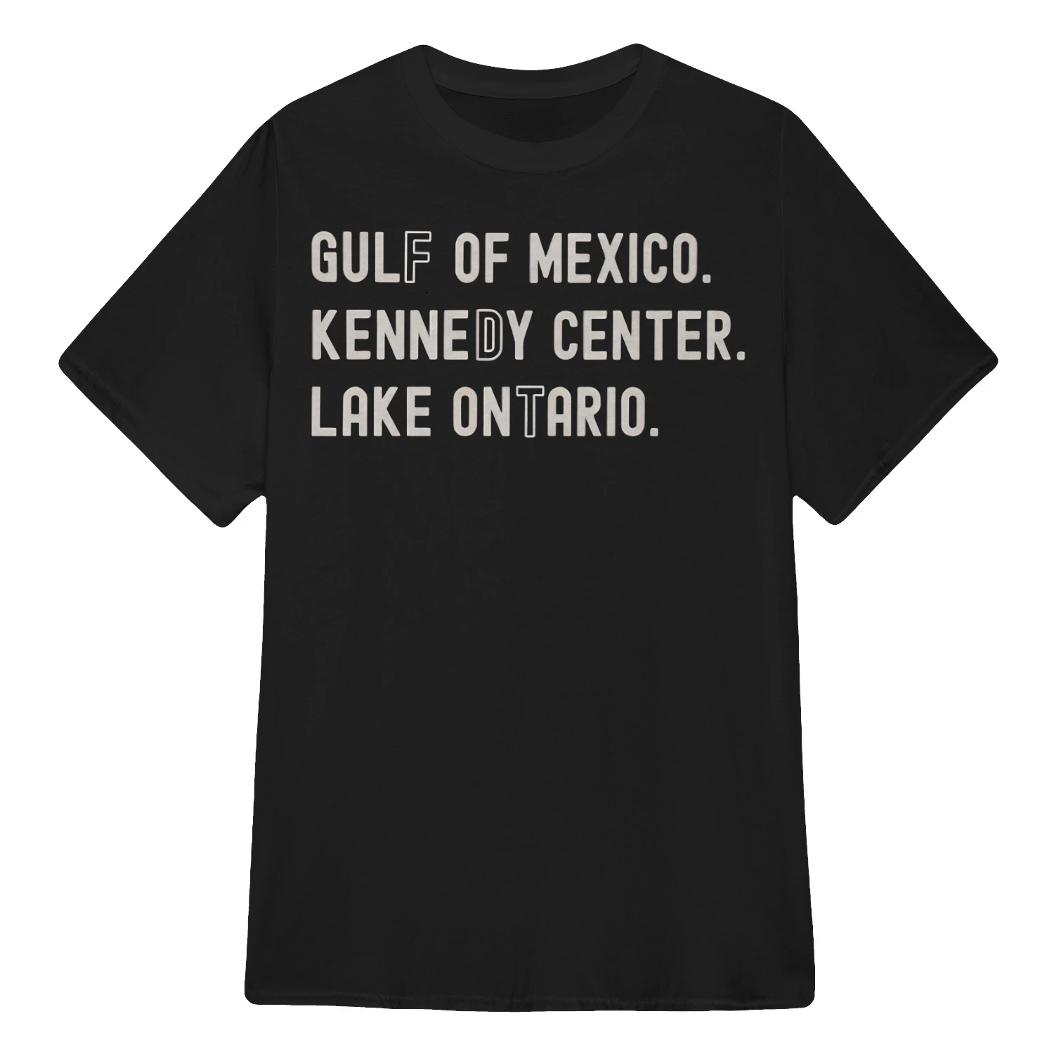 Gulf of Mexico Kennedy Center Lake Ontario Unisex T-Shirt