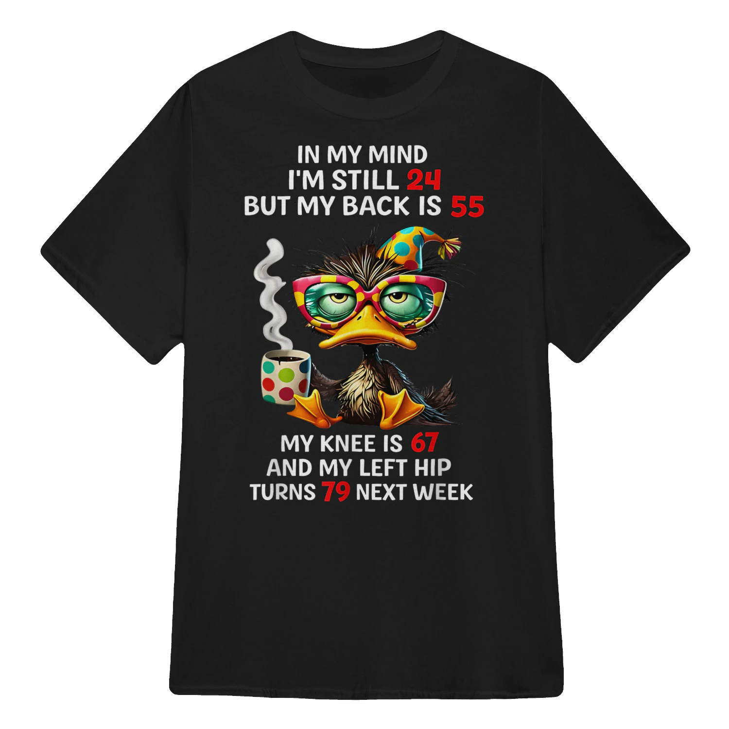 in My Mind Im Still 24 Funny Aging Bird 