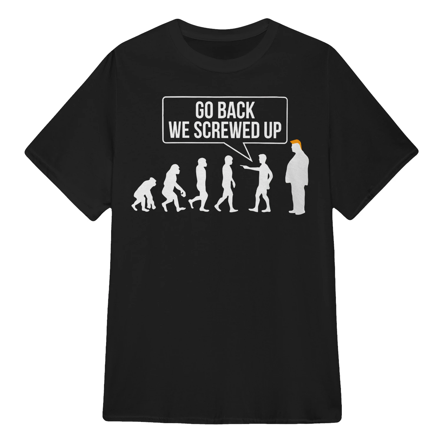 Funny Anti-Trump Evolution Shirt