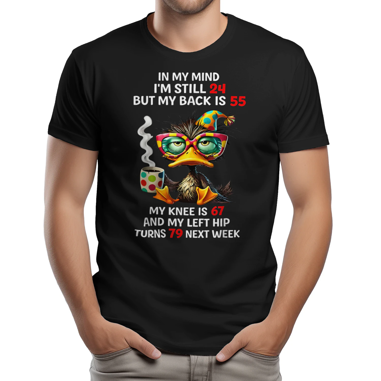 in My Mind Im Still 24 Funny Aging Bird 
