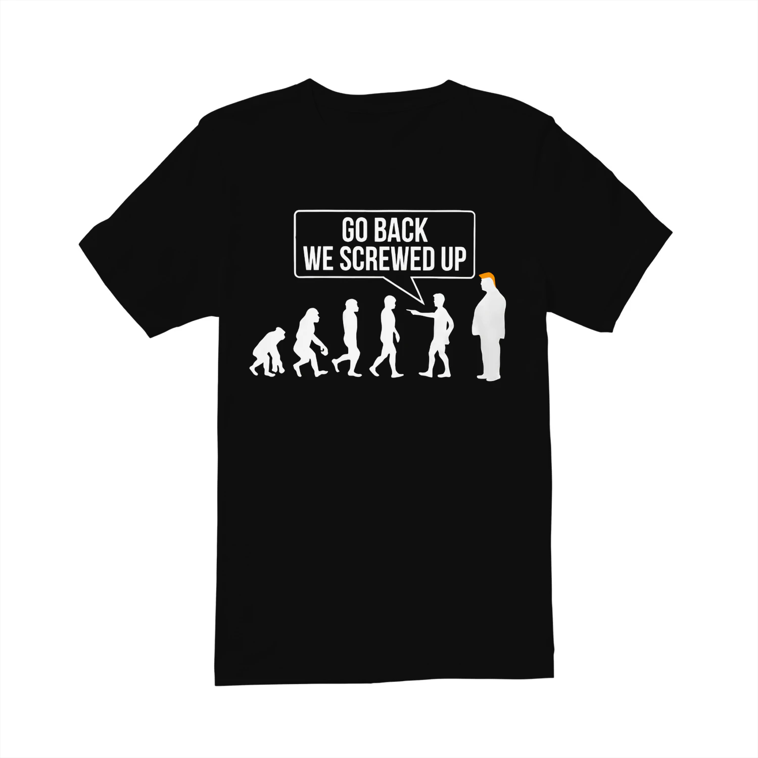 Funny Anti-Trump Evolution Shirt