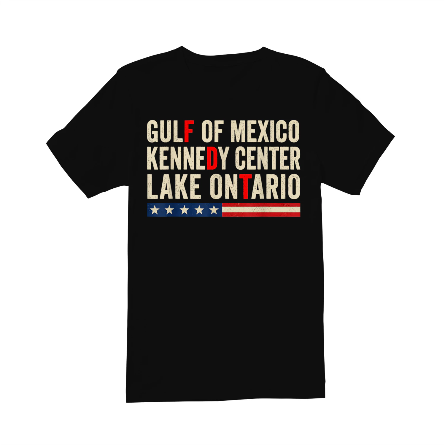 Gulf of Mexico Kennedy Center Lake Ontario T-Shirt