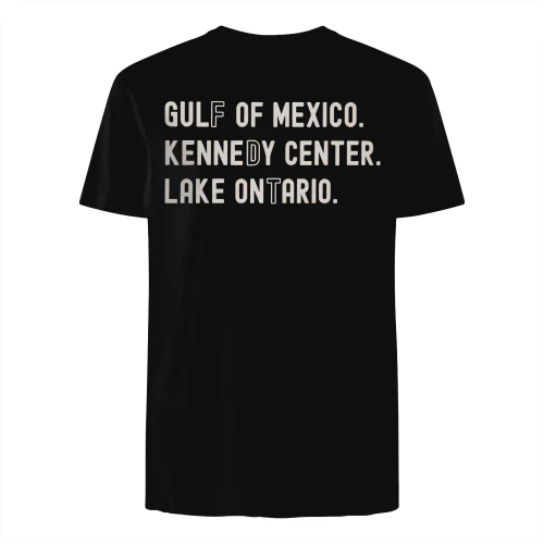 Gulf of Mexico Kennedy Center Lake Ontario Unisex T-Shirt