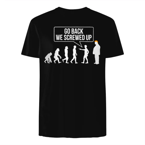 Funny Anti-Trump Evolution Shirt