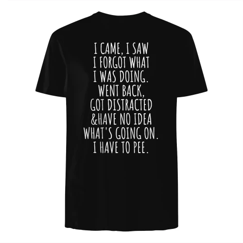 I came i saw i forgot what i was doing T-shirt