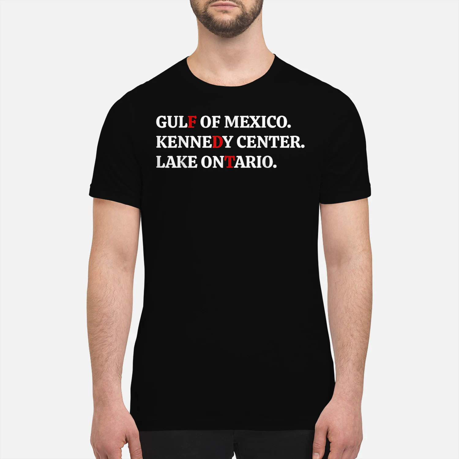 Gulf of Mexico Kennedy Center Lake Ontario Shirt