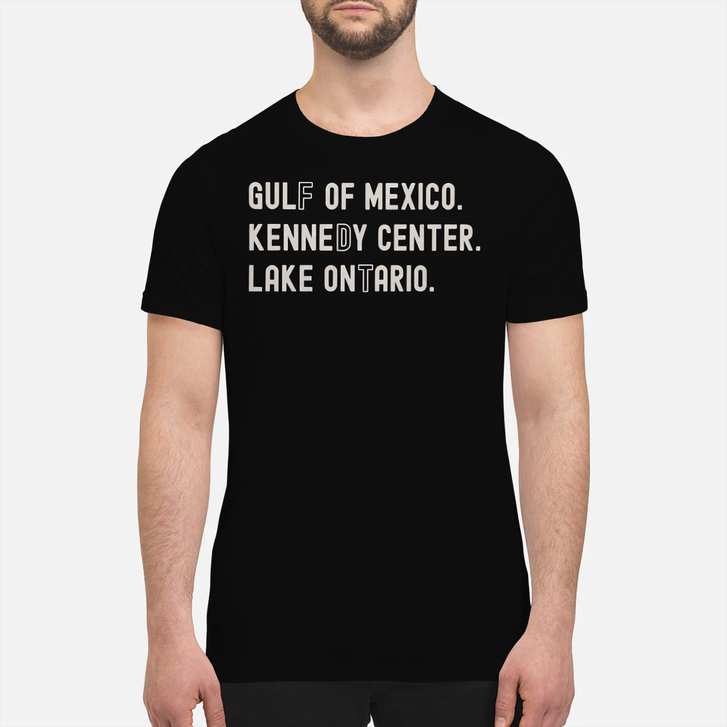 Gulf of Mexico Kennedy Center Lake Ontario Unisex T-Shirt