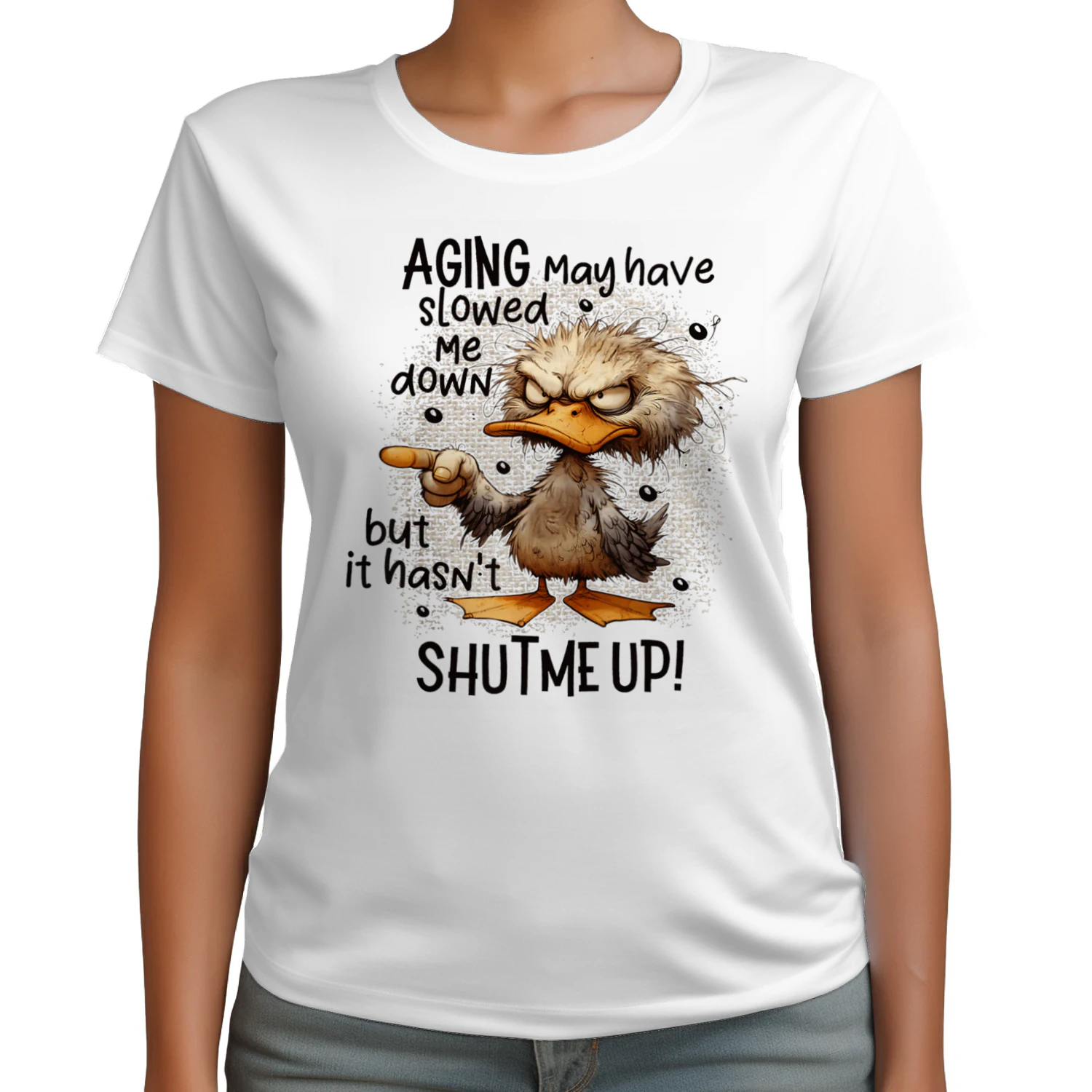 aging may have slowed me down but it hasn't shut me up 