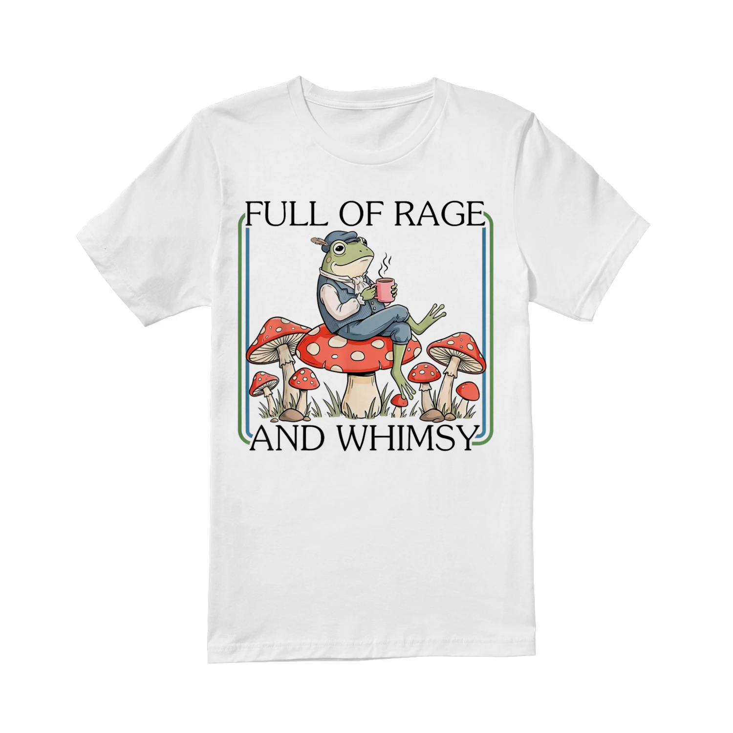 Full of Rage and Whimsy Funny Frog Meme 
