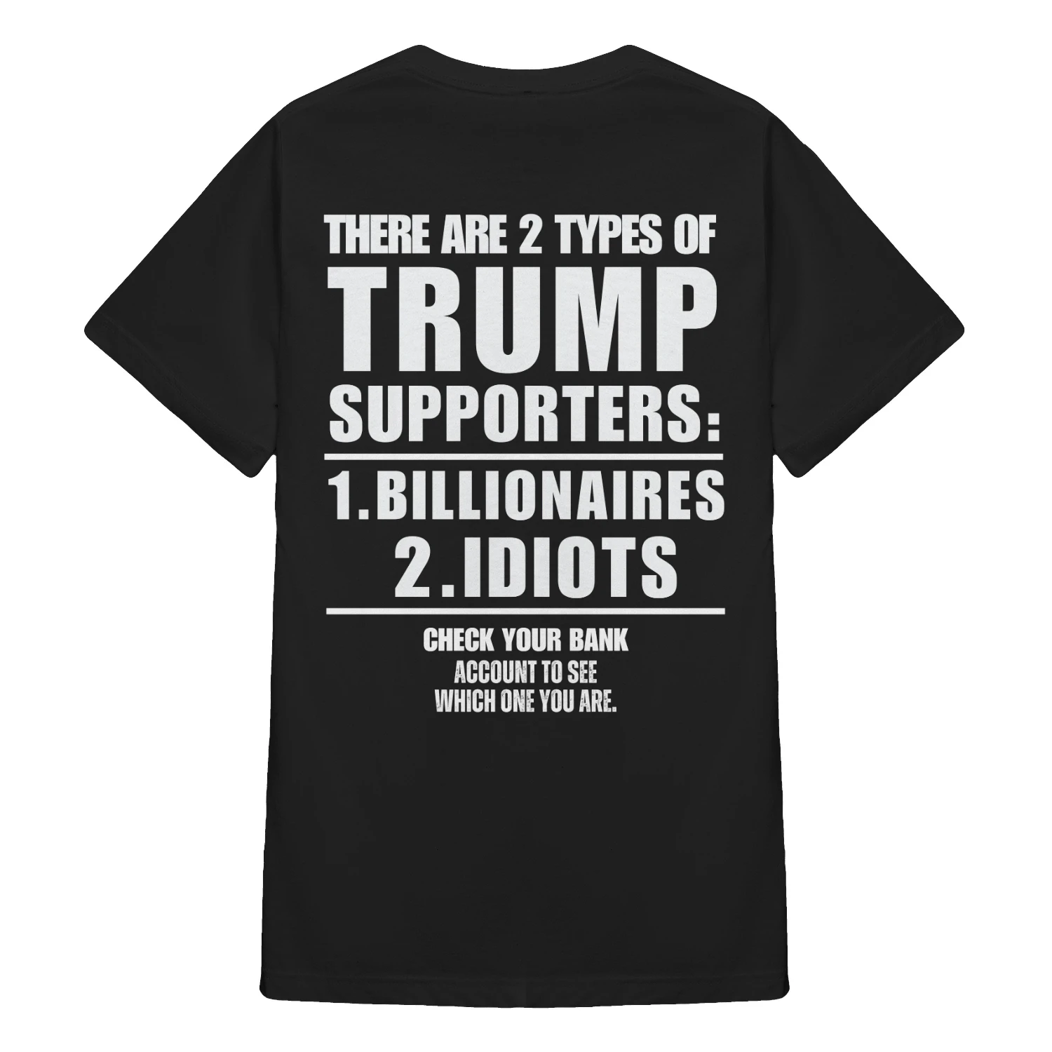 There are two types of trump supporters