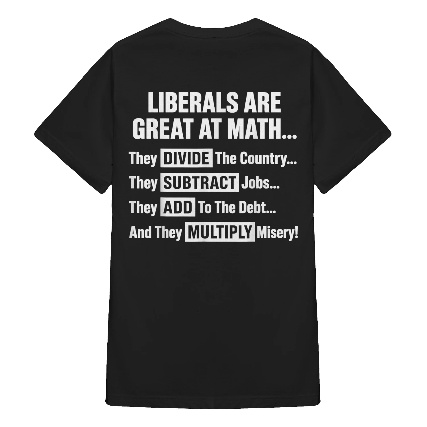liberals are great at math