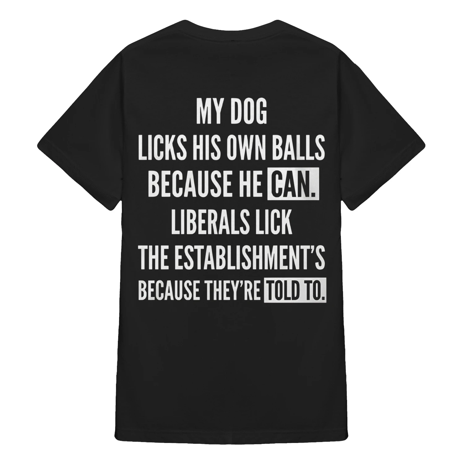 My dog licks his own balls 