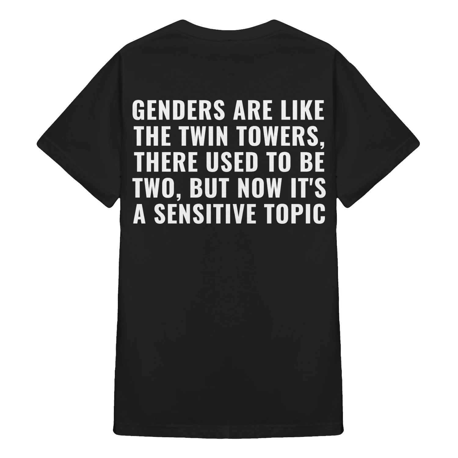 Genders are like the twin towers 
