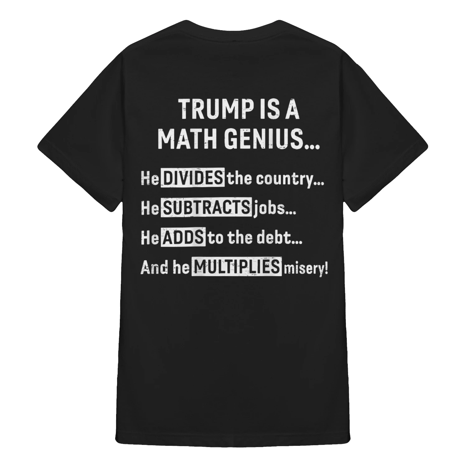 Trump is A Math Genius He Divides The Country 