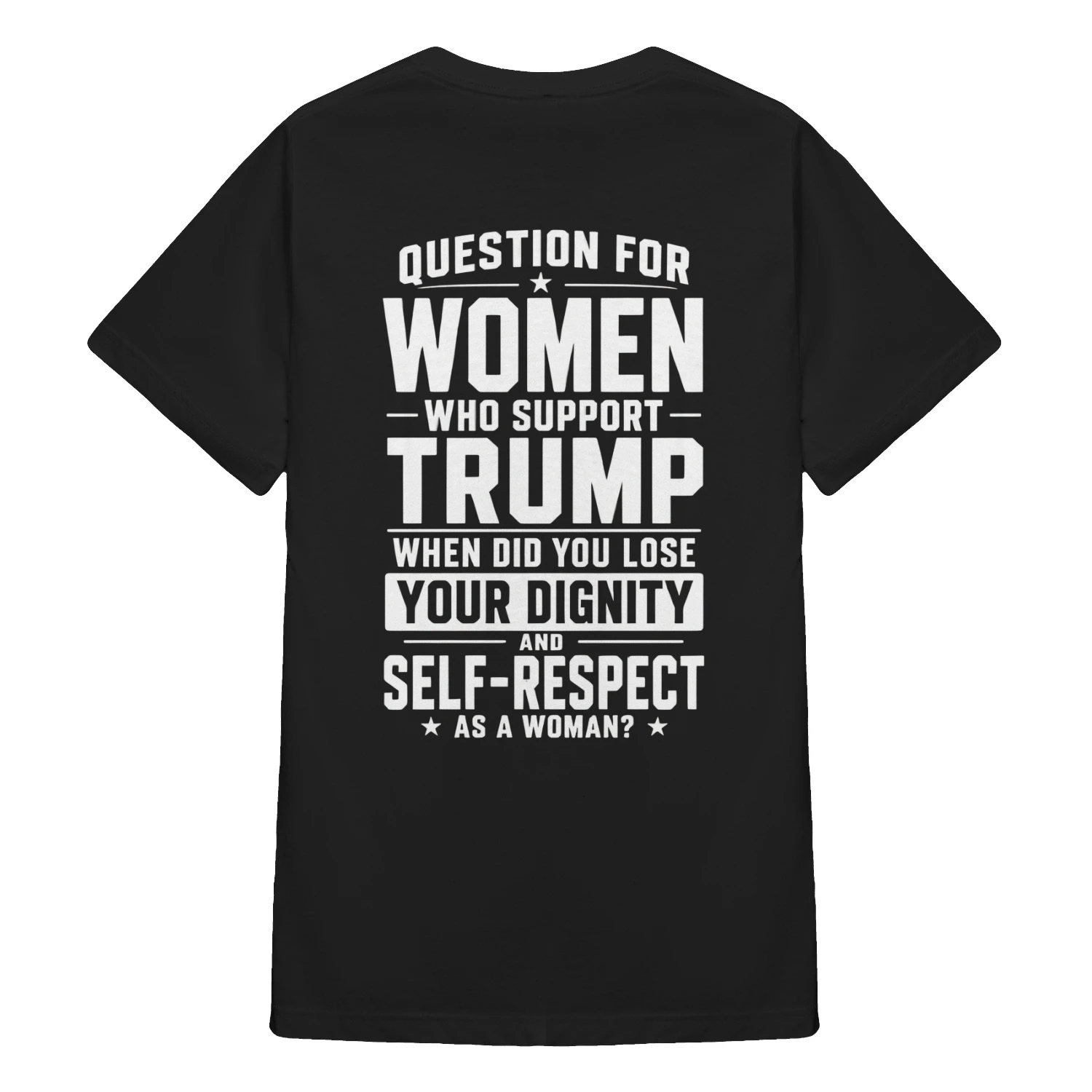QUESTION FOR WOMEN -WHO SUPPORT- TRUMP