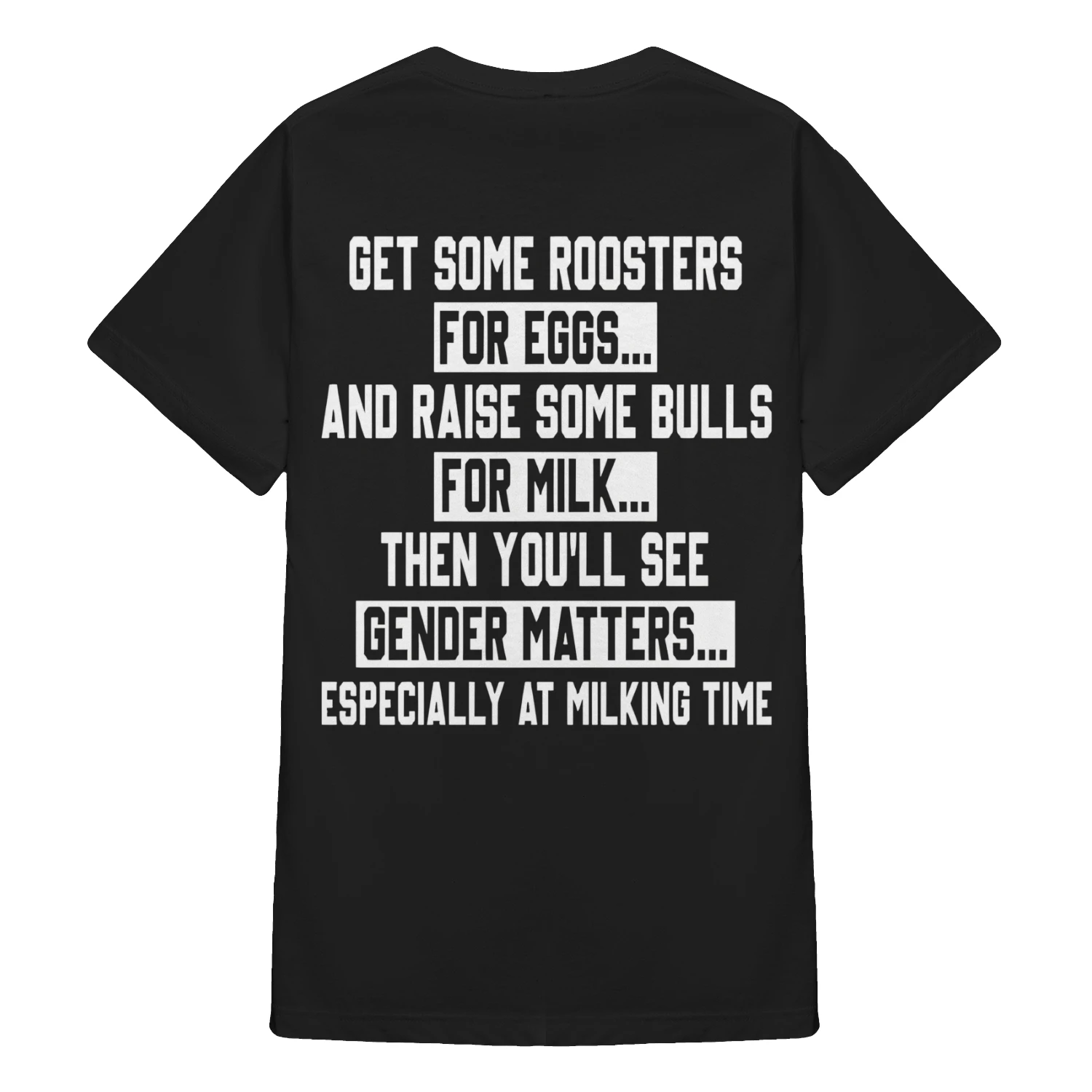 ESPECIALLY AT MILKING TIME
