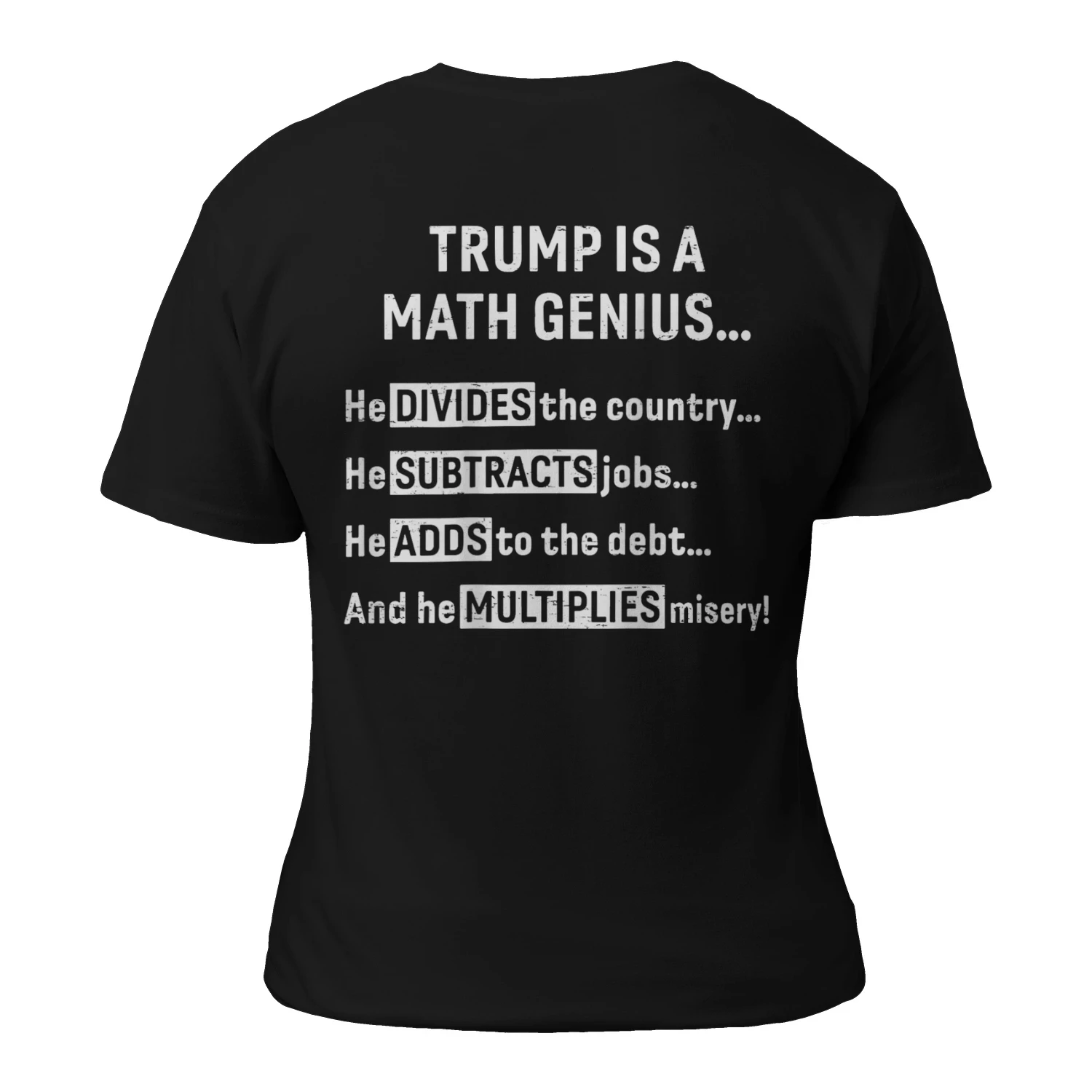 Trump is A Math Genius He Divides The Country 