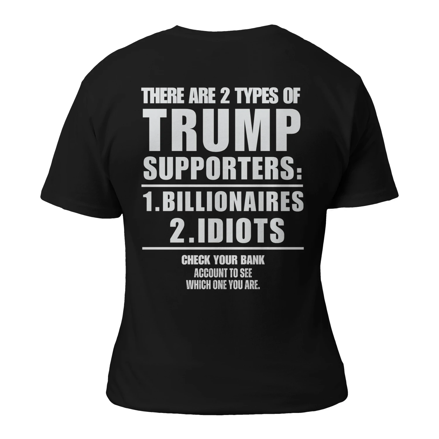 There are two types of trump supporters