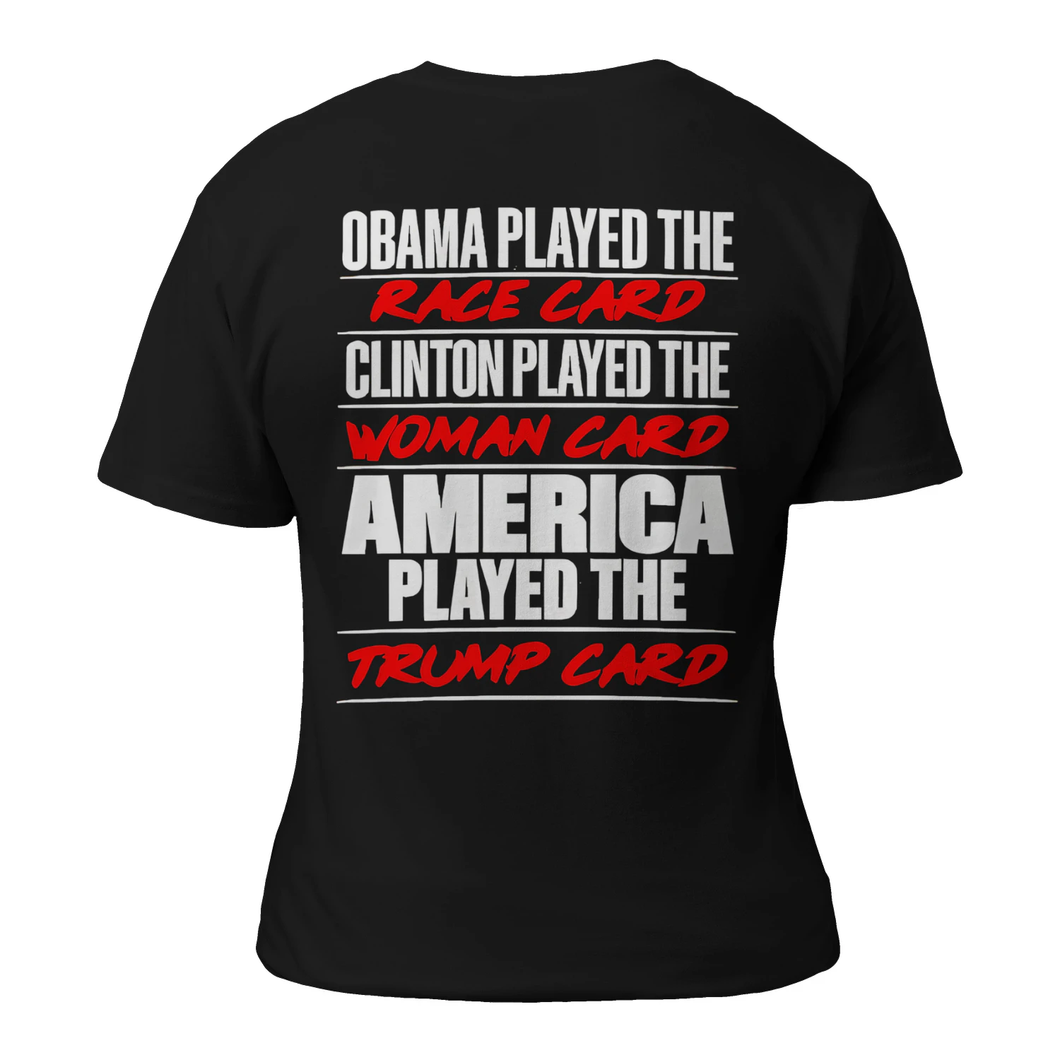 America played the Trump card 