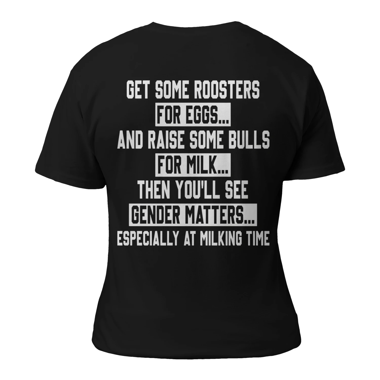 ESPECIALLY AT MILKING TIME