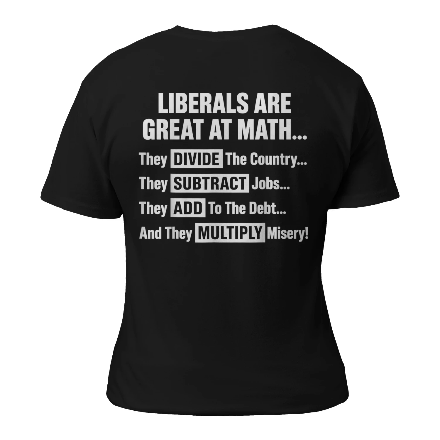 liberals are great at math